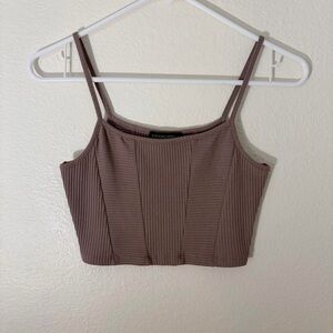 cotton candy la mauve pink top